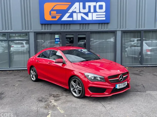 Mercedes-Benz CLA Saloon, Petrol, 2015, Red