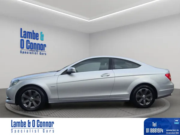 Mercedes-Benz C-Class Coupe, Diesel, 2012, Silver