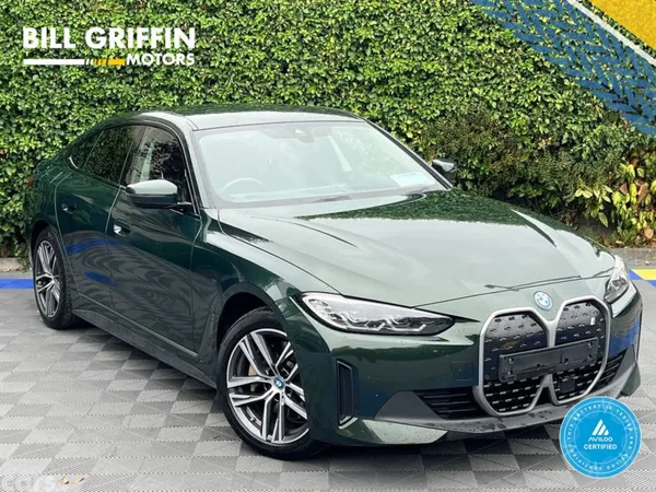 BMW i4 Coupe, Electric, 2024, Green