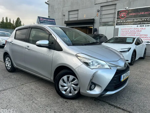 Toyota Vitz Hatchback, Petrol, 2018, Silver