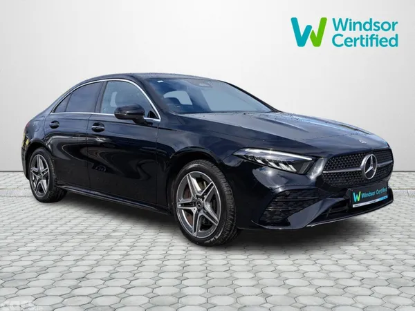 Mercedes-Benz A-Class Saloon, Petrol Hybrid, 2024, Black