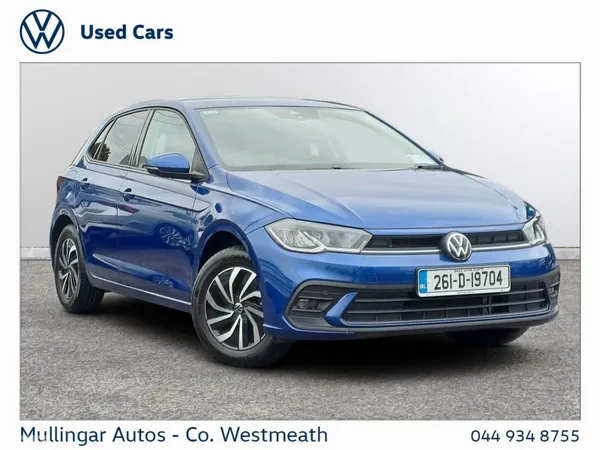 Volkswagen Polo Hatchback, Petrol, 2026, Blue