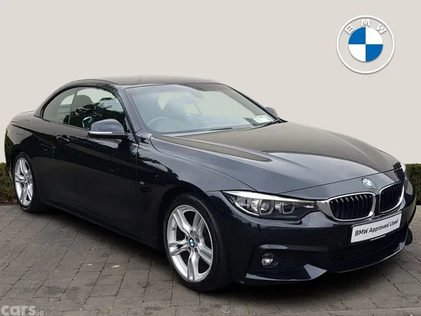 BMW 4-Series Convertible, Petrol, 2019, Black