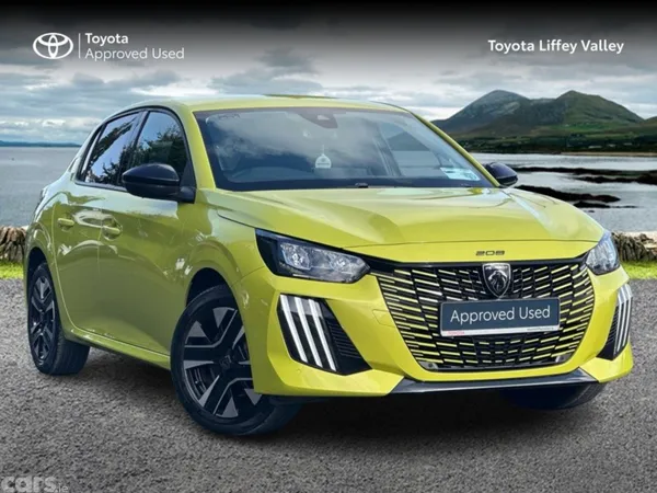Peugeot 208 Hatchback, Petrol Hybrid, 2024, Yellow
