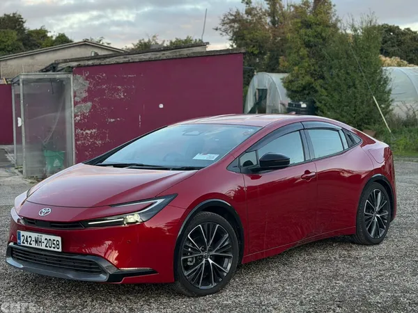 Toyota Prius Hatchback, Petrol Hybrid, 2024, Red
