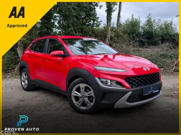 Hyundai KONA Hatchback, Petrol Hybrid, 2022, Red