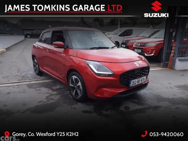 Suzuki Swift Hatchback, Petrol Hybrid, 2026, Red
