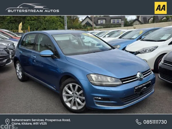 Volkswagen Golf Hatchback, Petrol, 2014, Blue