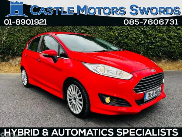 Ford Fiesta Hatchback, Petrol, 2015, Red