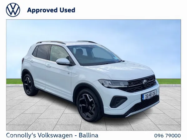 Volkswagen T-Cross Estate, Petrol, 2026, White