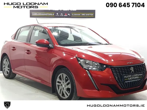 Peugeot 208 Hatchback, Petrol, 2021, Red
