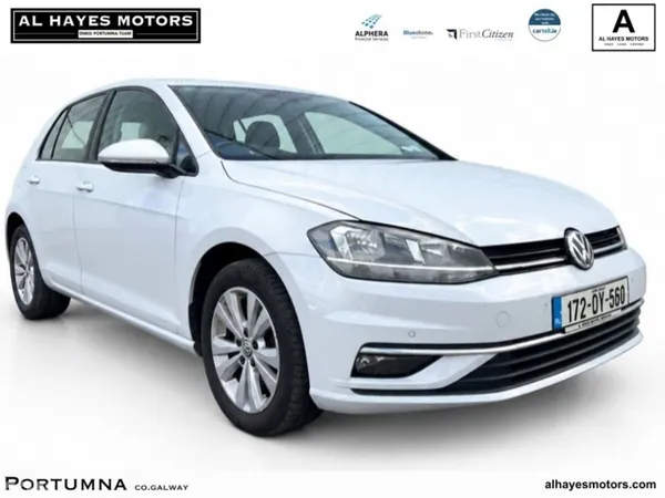 Volkswagen Golf Hatchback, Diesel, 2017, White
