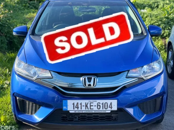 Honda Fit Hatchback, Petrol Hybrid, 2014, Blue