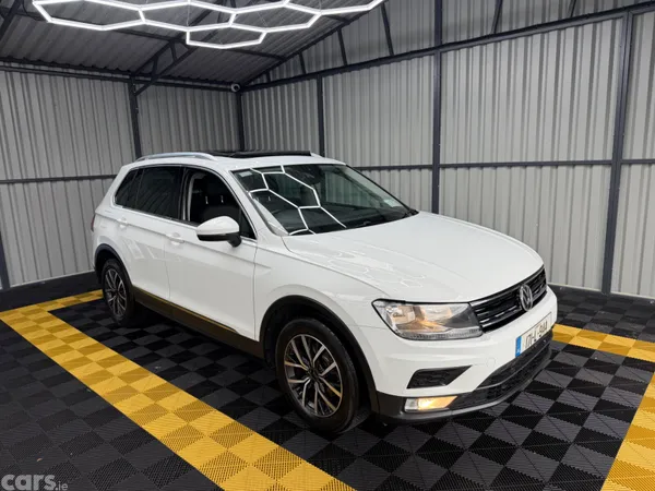 Volkswagen Tiguan SUV, Diesel, 2017, White