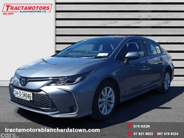 Toyota Corolla Saloon, Petrol Hybrid, 2024, Grey
