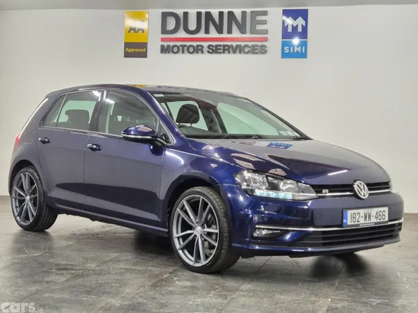 Volkswagen Golf Hatchback, Petrol, 2018, Blue