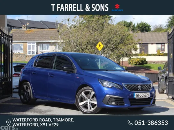 Peugeot 308 Hatchback, Diesel, 2019, Blue