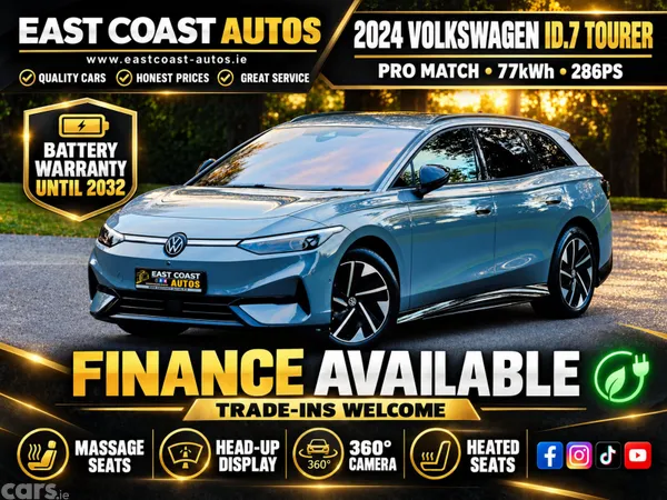 Volkswagen ID.7 Estate, Electric, 2024, Grey