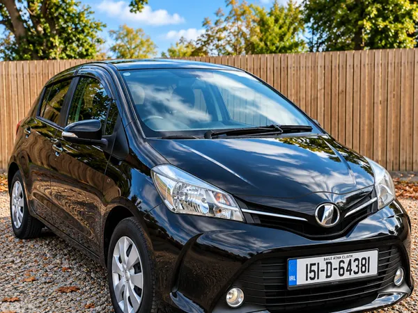 Toyota Vitz Hatchback, Petrol, 2015, Black
