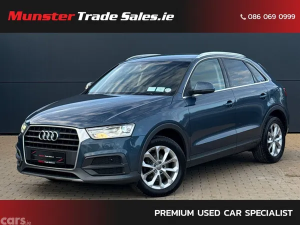 Audi Q3 SUV, Diesel, 2018, Blue