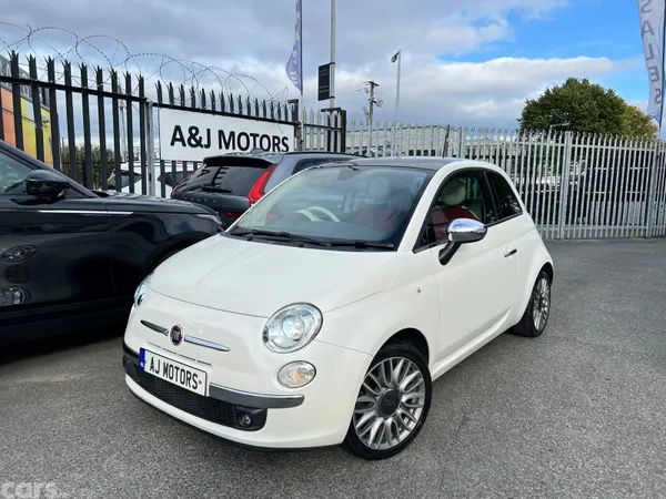 Fiat 500 Hatchback, Petrol, 2015, White