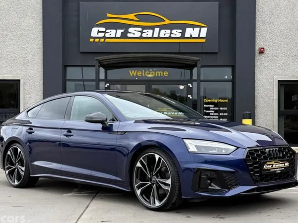 Audi A5 Hatchback, Diesel Hybrid, 2023, Blue