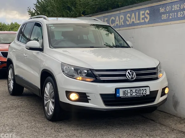 Volkswagen Tiguan SUV, Diesel, 2016, White
