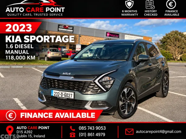Kia Sportage SUV, Diesel, 2023, Grey