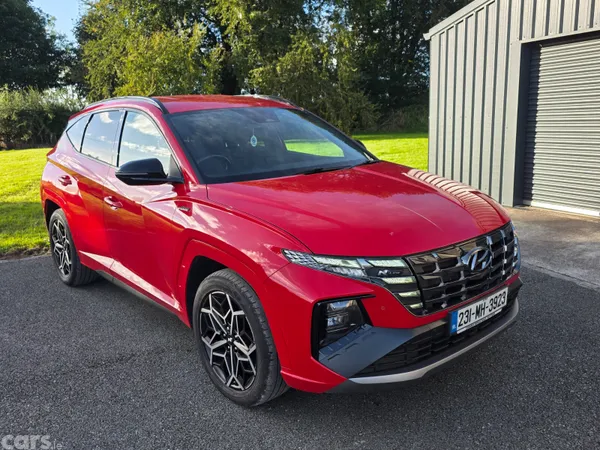 Hyundai Tucson SUV, Petrol Plug-in Hybrid, 2023, Red