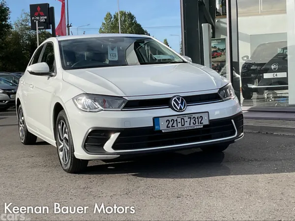 Volkswagen Polo Hatchback, Petrol, 2022, White