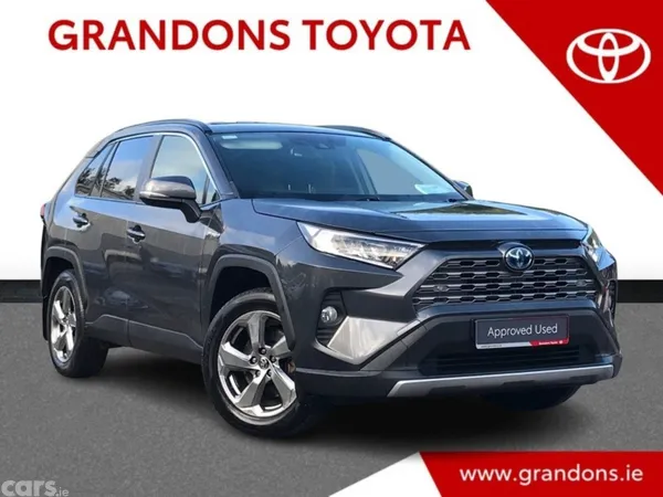 Toyota RAV4 SUV, Petrol Hybrid, 2021, Grey