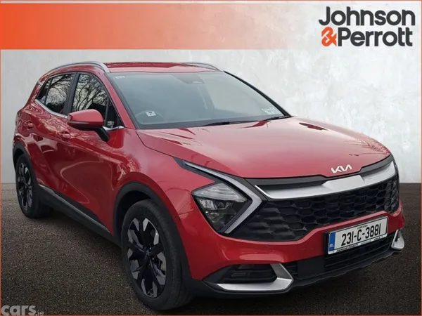 Kia Sportage SUV, Petrol Plug-in Hybrid, 2023, Red