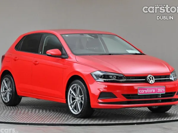 Volkswagen Polo Hatchback, Petrol, 2021, Red