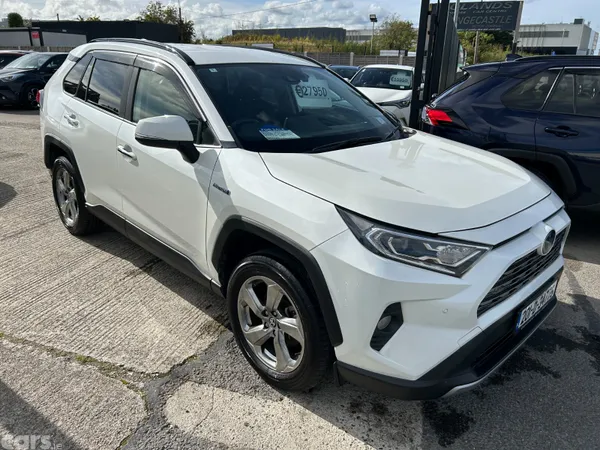 Toyota RAV4 SUV, Petrol Hybrid, 2020, White