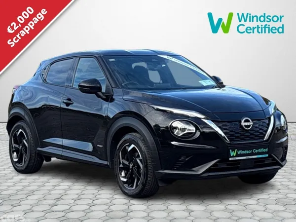 Nissan Juke SUV, Petrol Hybrid, 2024, Black