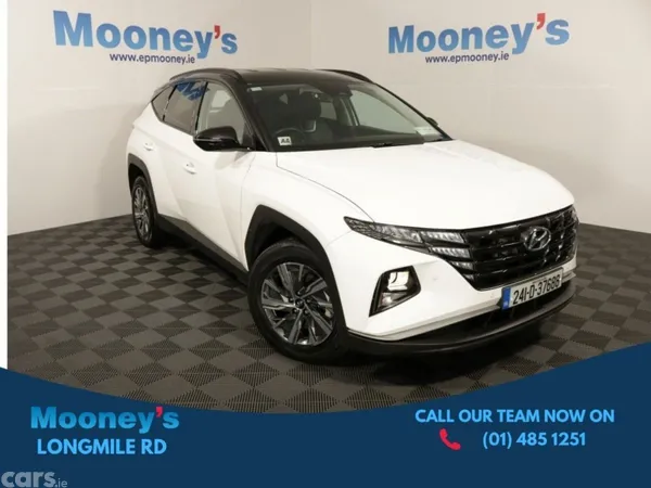 Hyundai Tucson SUV, Petrol Hybrid, 2024, White