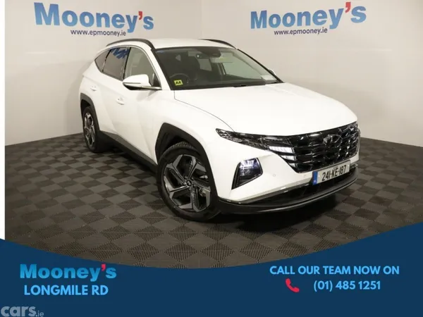 Hyundai Tucson SUV, Petrol Hybrid, 2024, White