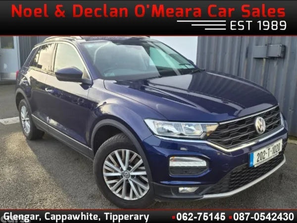 Volkswagen T-Roc SUV, Diesel, 2020, Blue