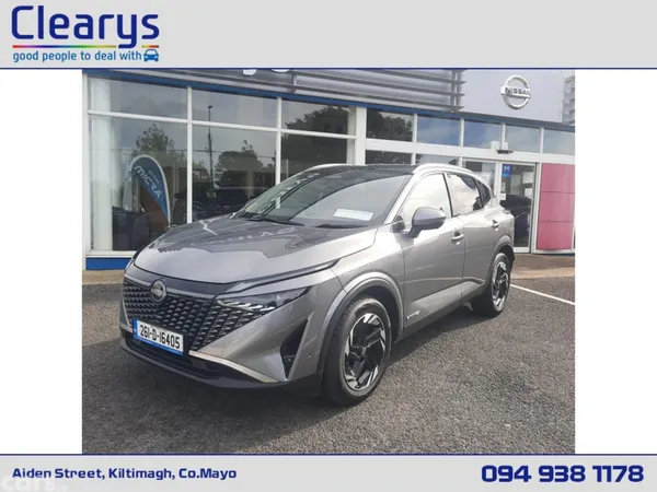 Nissan Qashqai MPV, Petrol Hybrid, 2026, Grey