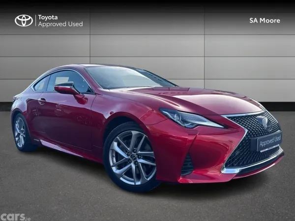 Lexus RC Coupe, Petrol Hybrid, 2019, Red