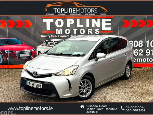 Toyota Prius MPV, Petrol Hybrid, 2015, Silver