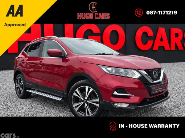 Nissan Qashqai Hatchback, Diesel, 2018, Red