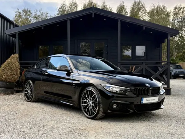 BMW 4-Series Coupe, Diesel, 2018, Black
