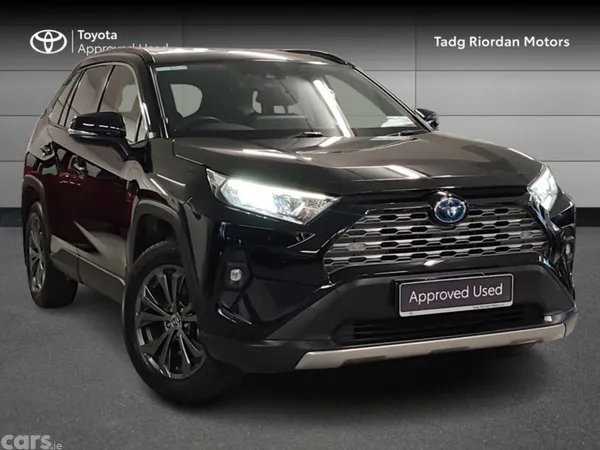 Toyota RAV4 SUV, Petrol Hybrid, 2023, Black