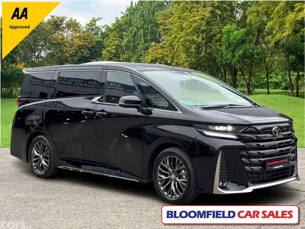 Toyota Alphard MPV, Petrol Hybrid, 2025, Black