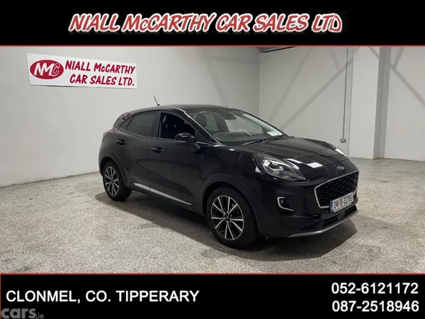 Ford Puma MPV, Petrol Hybrid, 2024, Black