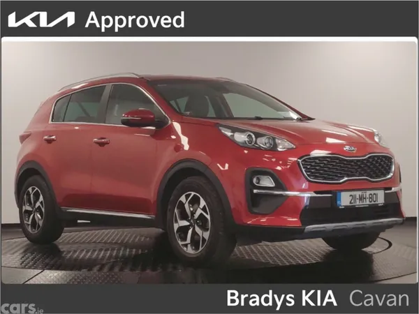 Kia Sportage MPV, Diesel, 2021, Red