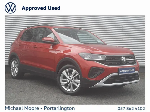Volkswagen T-Cross Estate, Petrol, 2026, Red