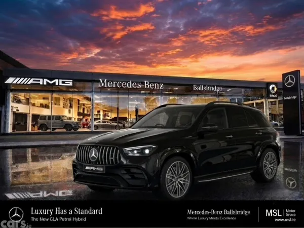 Mercedes-Benz GLE SUV, Petrol Plug-in Hybrid, 2026, Black