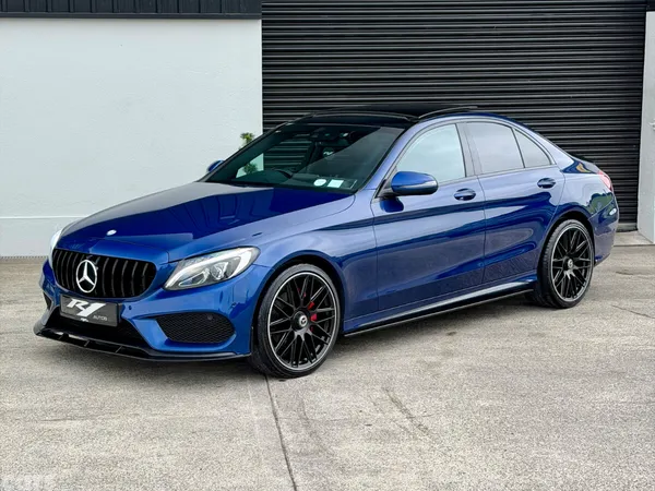 Mercedes-Benz C-Class Saloon, Diesel, 2017, Blue